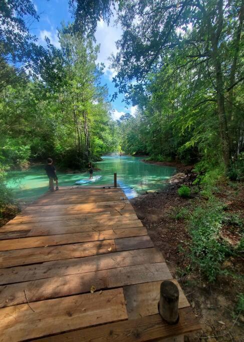 Waterfront Treehouse In A Magical Forest Waller Exterior foto