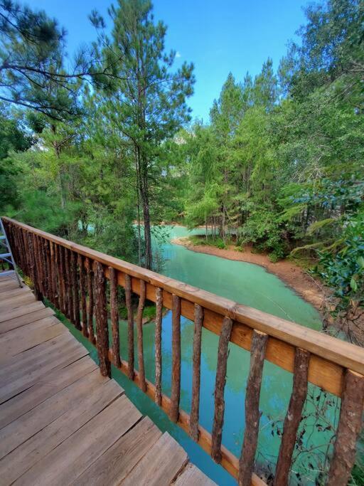 Waterfront Treehouse In A Magical Forest Waller Exterior foto